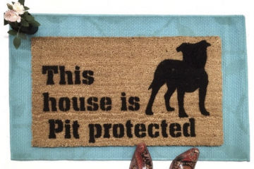 This house is Pit Bull protected™ Pitbull