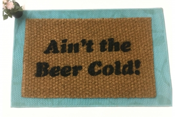 Ain't the Beer cold! Baltimore Orioles Baseball doormat