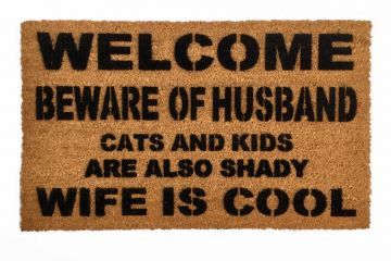 HEY-O! Beware of HUSBAND™, wife is cool
