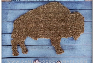 Buffalo doormat