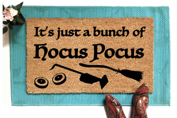 Just a bunch of Hocus Pocus doormat
