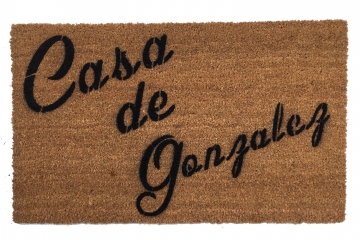 Custom Personalized name Casa de _ Spanish doormat