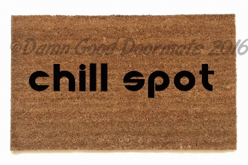 chill spot™ marijuana weed pot doormat