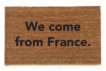 We come from France Coneheads Doormat