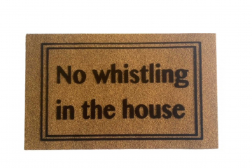 No whistling in the house | Coraline doormat
