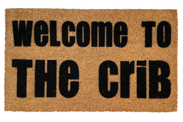 Welcome to the Crib™ doormat