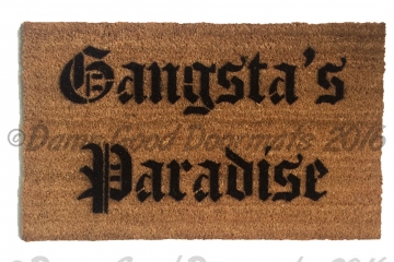 Gangsta's Paradise Coolio doormat