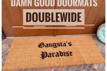 Gangsta's Paradise Coolio doormat