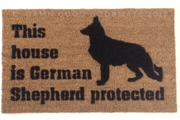 Protected by German Shepard