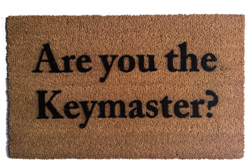 Keymaster Ghostbusters doormat