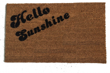 Hello Sunshine doormat