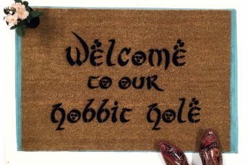 Welcome to OUR H@bbit Hole JRR Tolkien nerd doormat