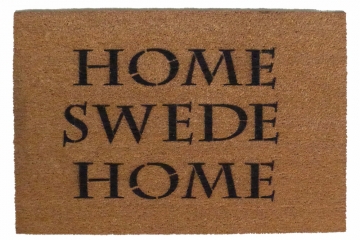 home SWEDE home funny Swdish doormat