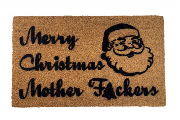 Cookie Merry Christmas Mother Fucker F Bomb rude doormat