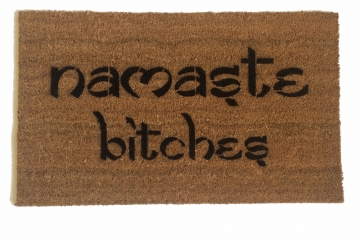 Namaste Bitches™ funny doormat