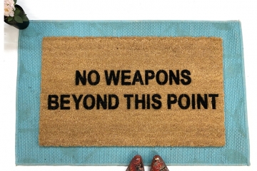 no weapons beyond this point