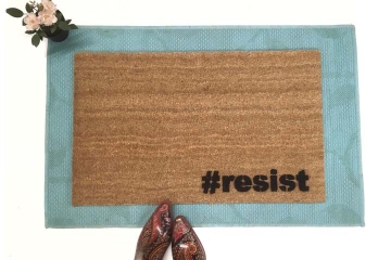 #resist doormat