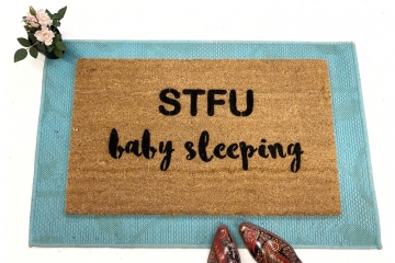 STFU Baby Sleeping™ Cursive