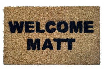 Welcome Matt door mat