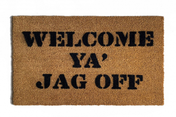 Welcome ya Jag off Pittsburgh| Damn Good Doormats