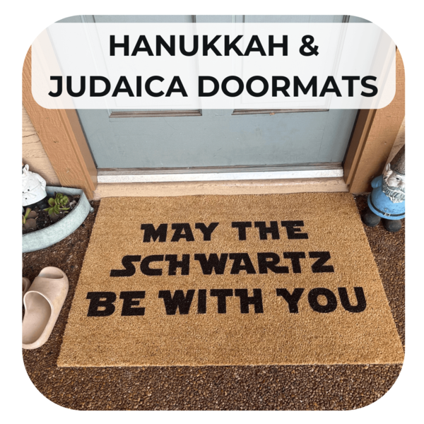 Hanukkah & Judaica Doormats