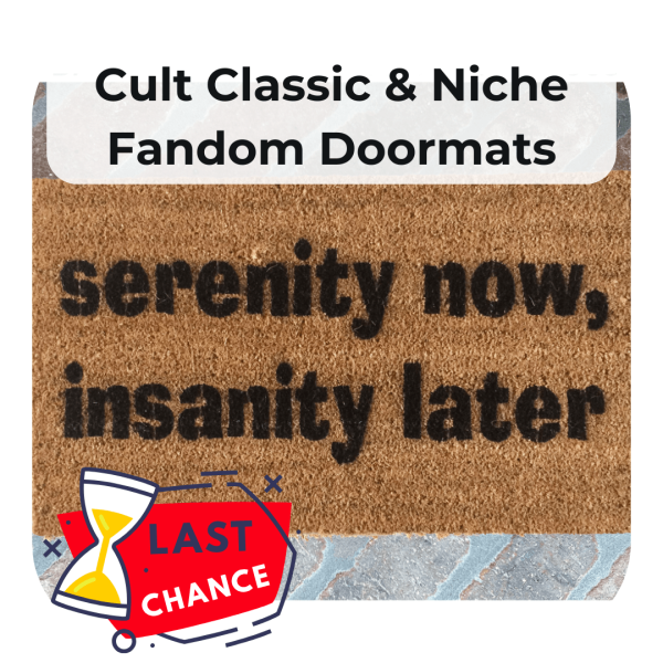 Cult Classic & Niche Fandom Doormats