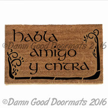 SPANISH Tolkien  habla y entra with TREES