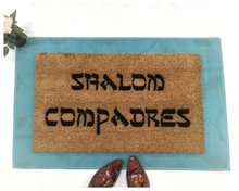 Shalom Compadres™ Jewish Shalom Compadres™ Jewish Spanish Spanish funny doormat