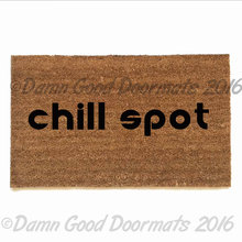 chill spot™ weed pot marijuana doormat