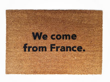 We come from France Coneheads Doormat