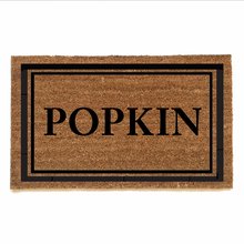 Custom Personalized last name doormat