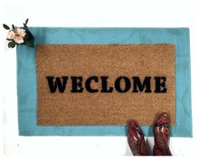 WECLOME, funny dyslexic "Still Game" doormat