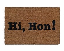 Hi Hon Baltimore style outdoor coir doormat