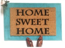 Home sweet home cute doormat