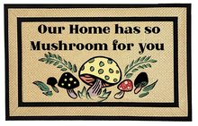 all weather doormat Our home has so mushroom Cottagecore decor