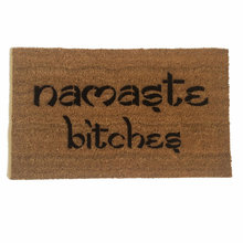 namaste bitches doormat