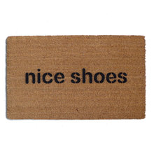 ONE LINE nice shoes doormat