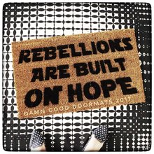Star Wars Rebellions are Built on Hope resist nerd doormat