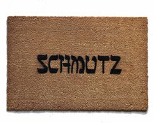 schmutz yiddish doormat judaica jewish Hanukkah