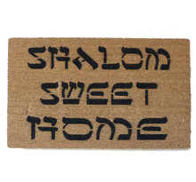 Shalom Sweet Home™ Jewish Hanukkah doormat