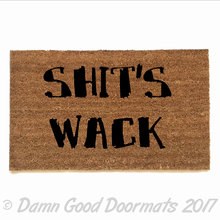 Shit's Wack doormat