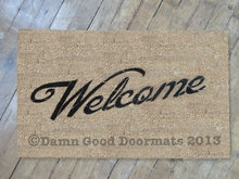 Welcome doormat