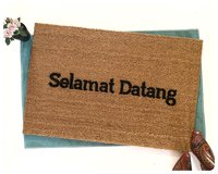 Selamat Datang- Indonesian Welcome doormat