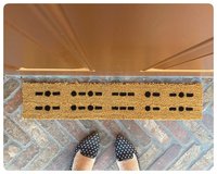 morse code Knock joke warning escape room Welcome doormat geek nerd outdoor eco