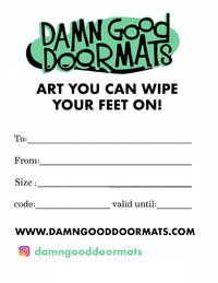 DAMN GOOD DOORMAT GIFT CARD