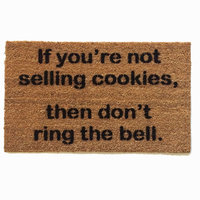 Girl Scout cookie doormat