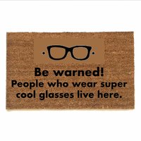 for Pricilla Custom glasses doormat