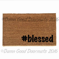 #vanlife hashtag doormat