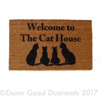 Welcome to the Cat House doormat
