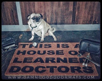House of Learned Doctors™ Stepbrothers funny doormat